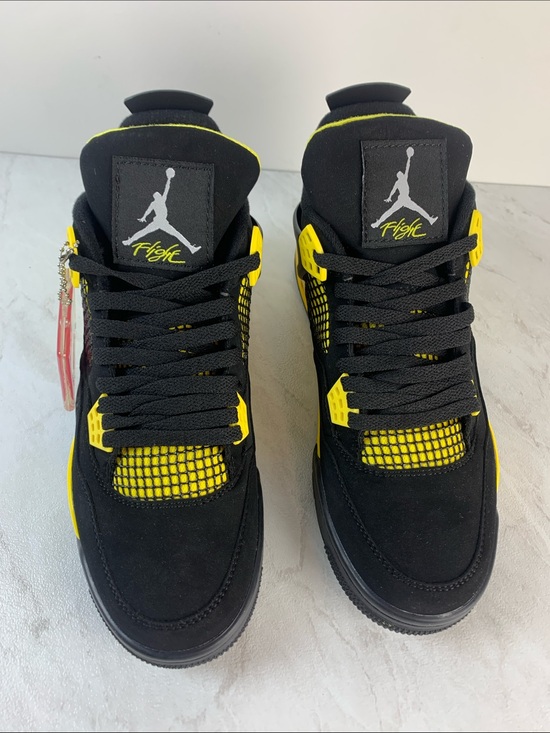 Jordan Other - Jordan Black and Yellow Retro Basketball Sneakers